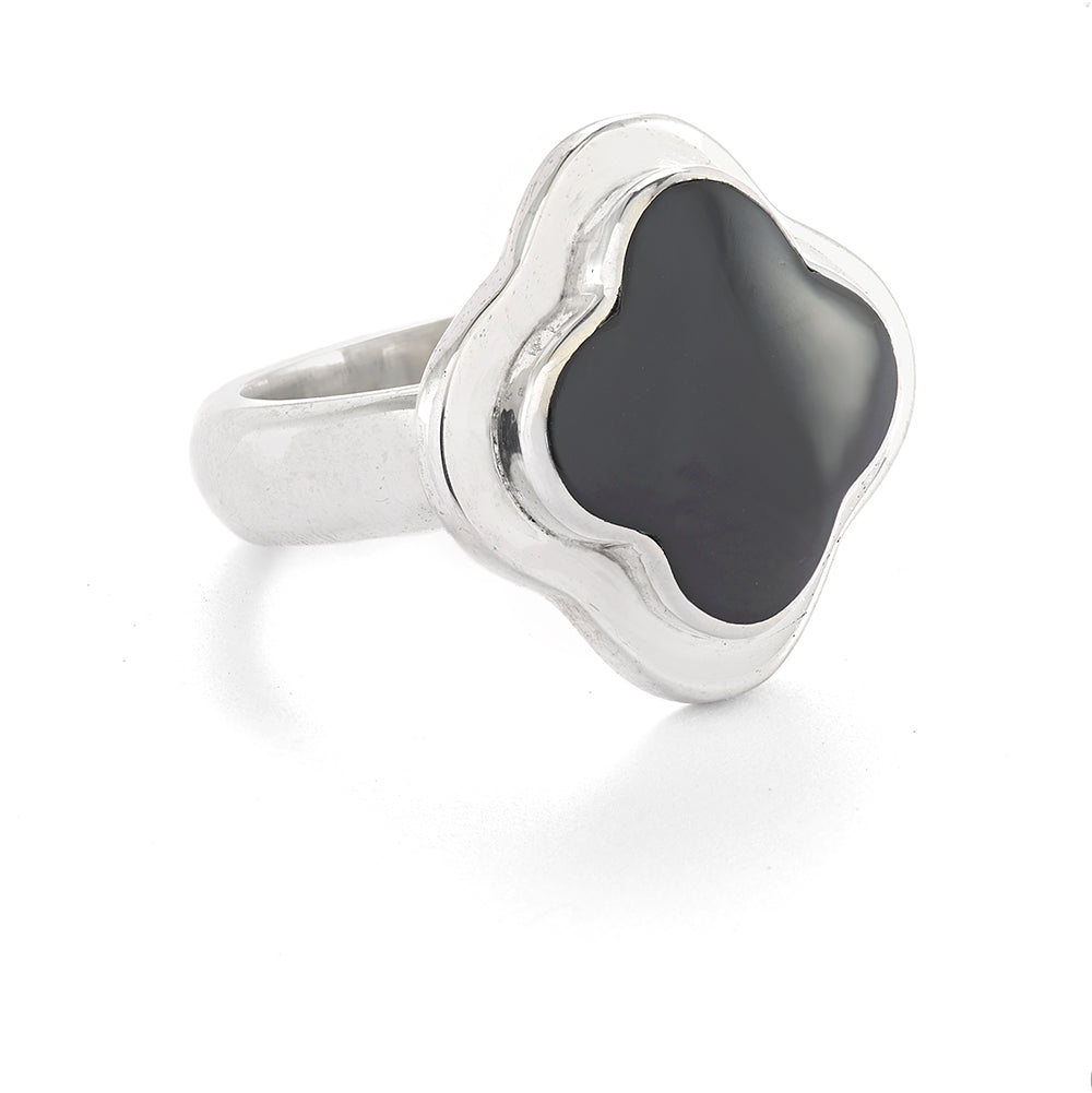 Cincin Semanggi Hitam