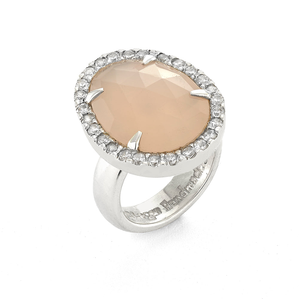 Tika Pink Ring - Reva Jewellery