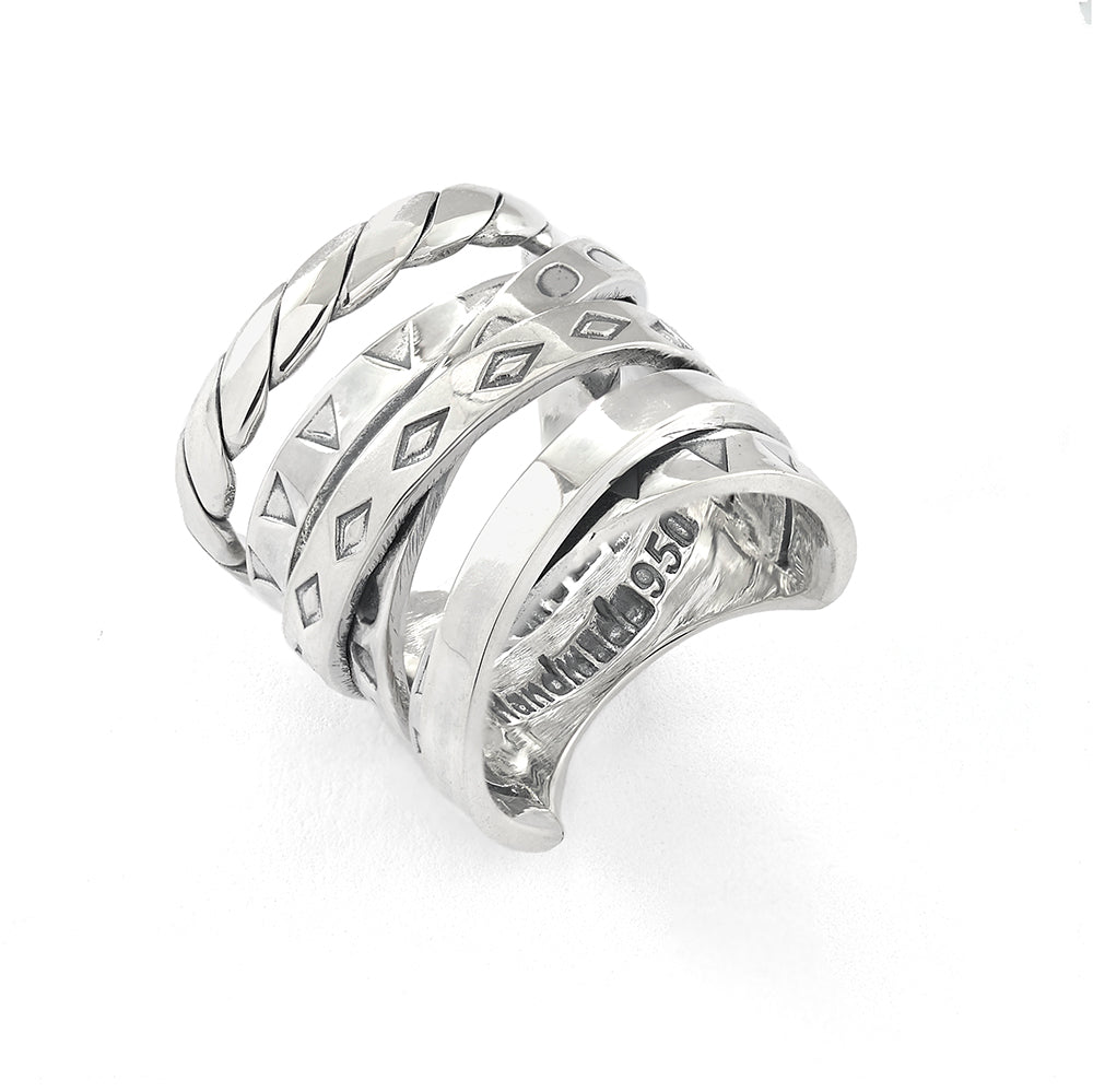 Azteca Ring - Reva Jewellery