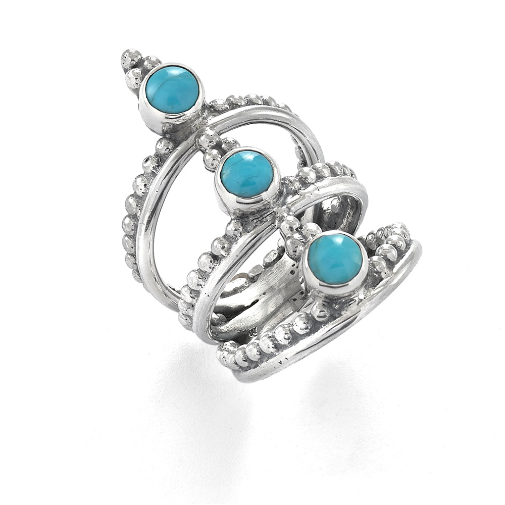Tricia Turquoise Ring - Reva Jewellery