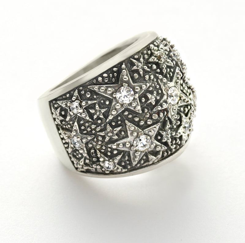 Starlight Crystal Ring - Reva Jewellery