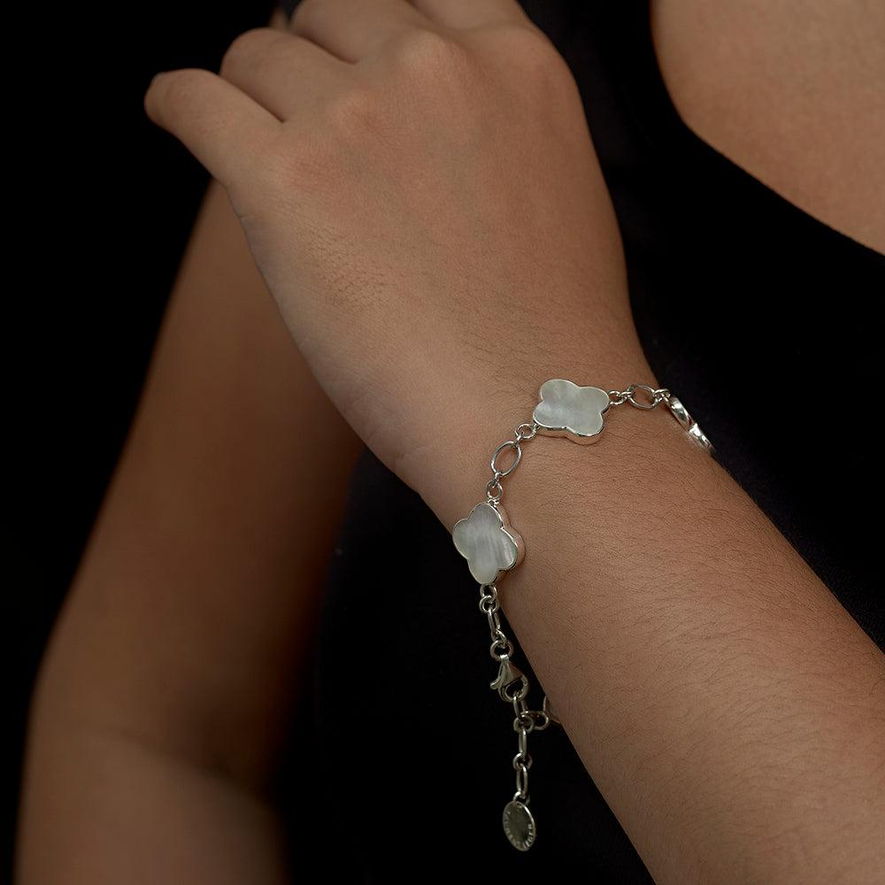 Clover Chain Bracelet - Reva Jewellery