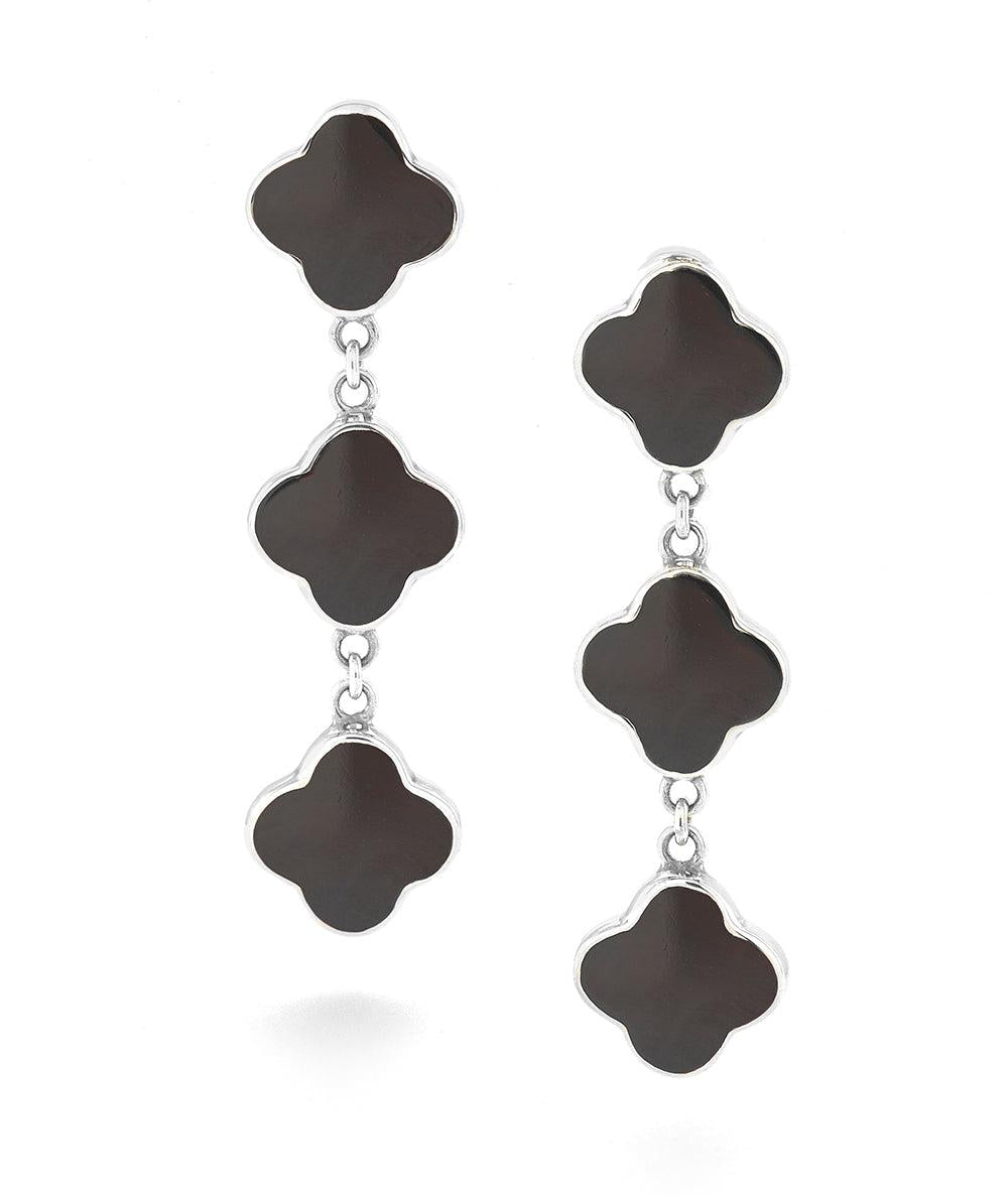Clover Chandelier Earrings - Reva Jewellery