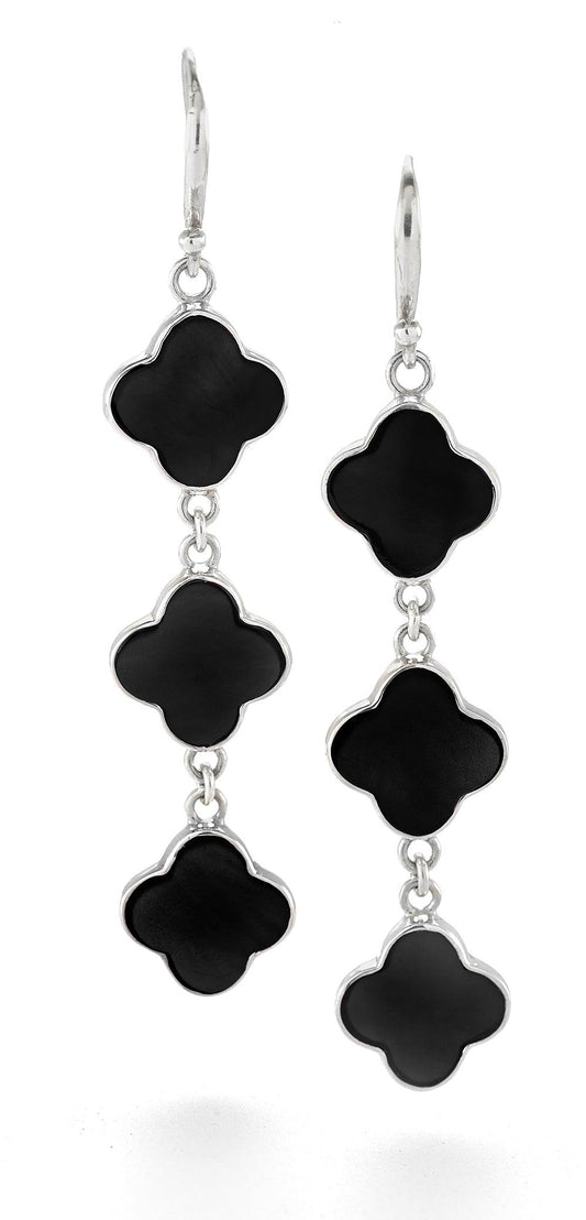 Clover Chandelier Earrings - Reva Jewellery