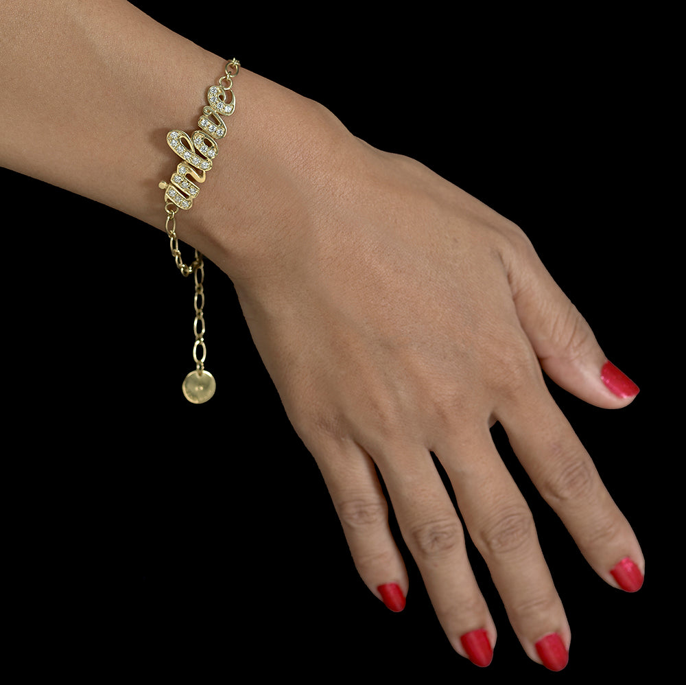 Inlove Bracelet Vermeil - Reva Jewellery