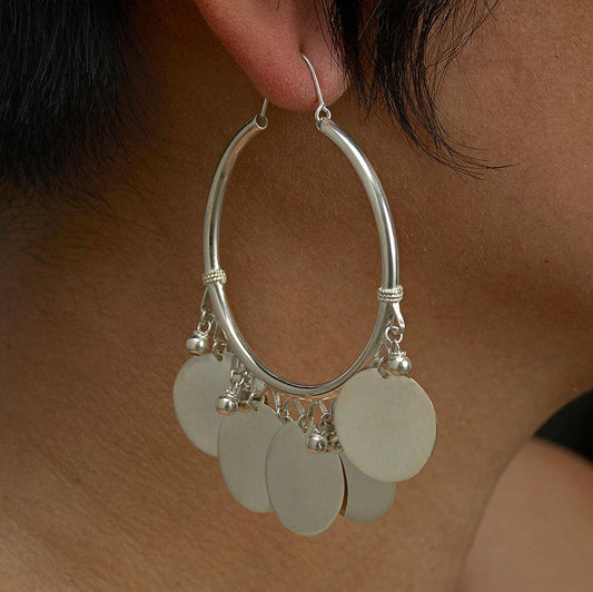 La Gitane Discs Earrings - Reva Jewellery