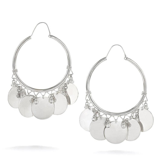 La Gitane Discs Earrings - Reva Jewellery