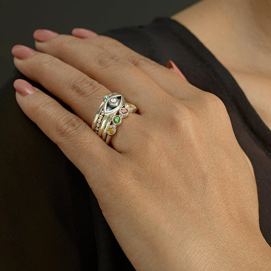 Mata Stack Rings - Reva Jewellery