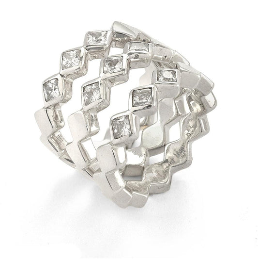 Nova Stack Rings - Reva Jewellery