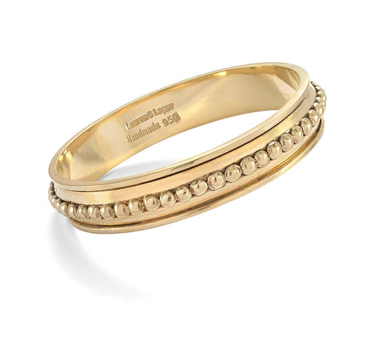 Brave New World Bangle Vermeil - Reva Jewellery