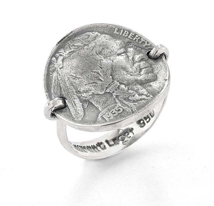 Indian Head Nickel Ring - Reva Jewellery